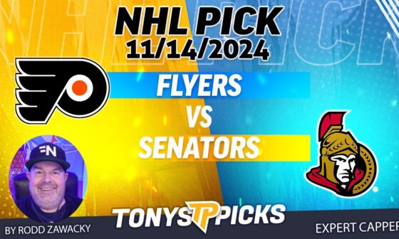 Philadelphia Flyers vs Ottawa Senators 11/14/24 NHL Betting Tips