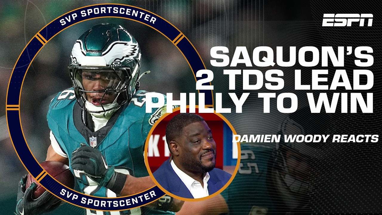 Commanders vs. Eagles Reaction 🏈 Saquon Barkley made the difference for Philly | SC with SVP