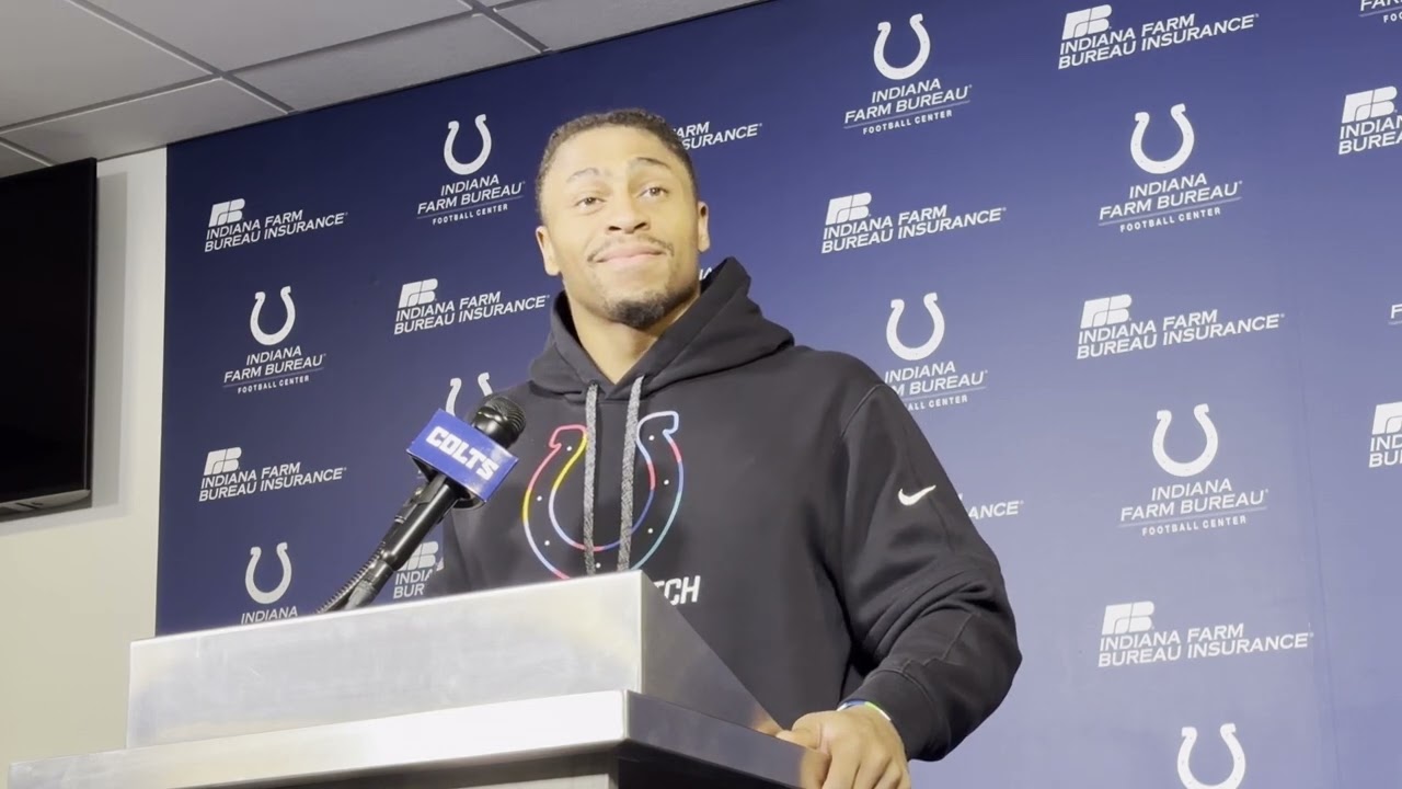 Indianapolis Colts' Jonathan Taylor Reacts to Anthony Richardson Becoming Starter Again