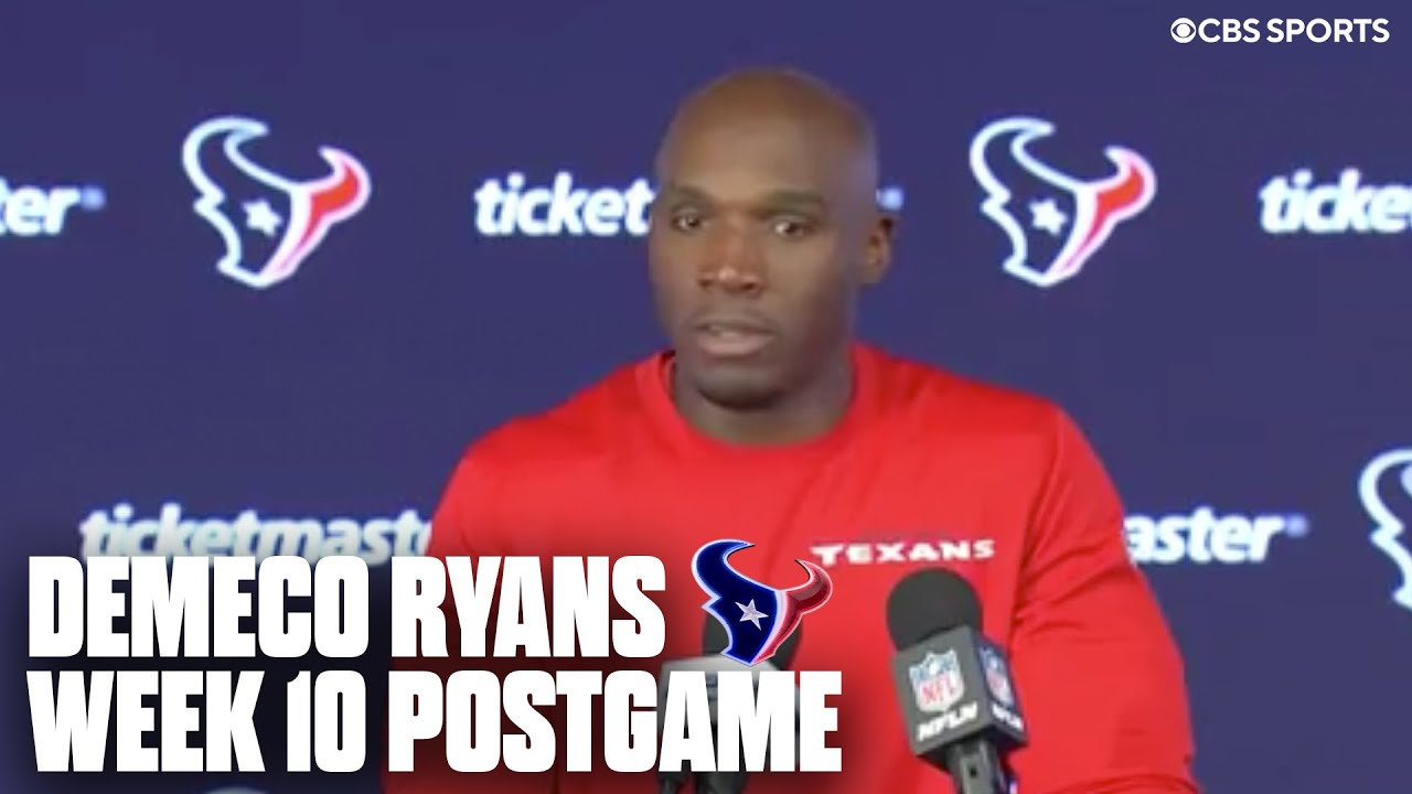 DeMeco Ryans says Texans did not play winning football in the second half | Press Conference