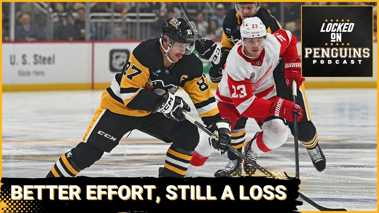 Penguins late start dooms them against Detroit