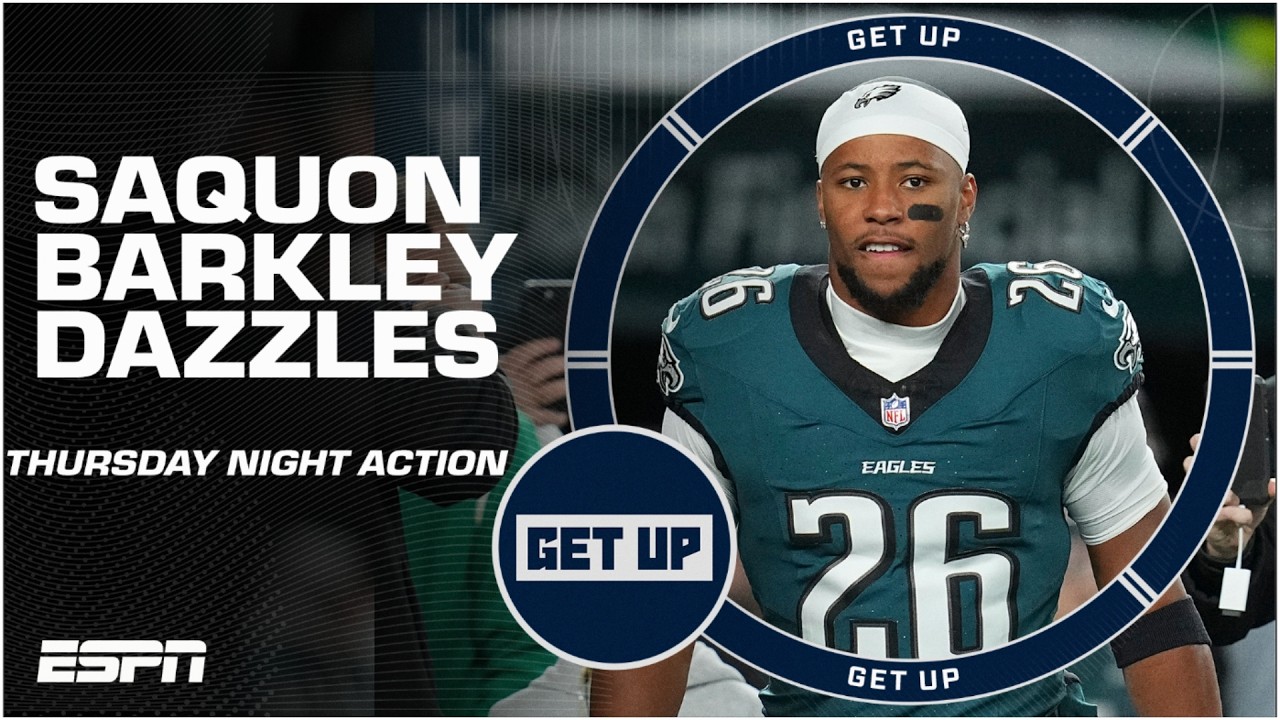 Ryan Clark thinks Saquon Barkley is having SUPER BOWL IMPACT for the Eagles?! | Get Up