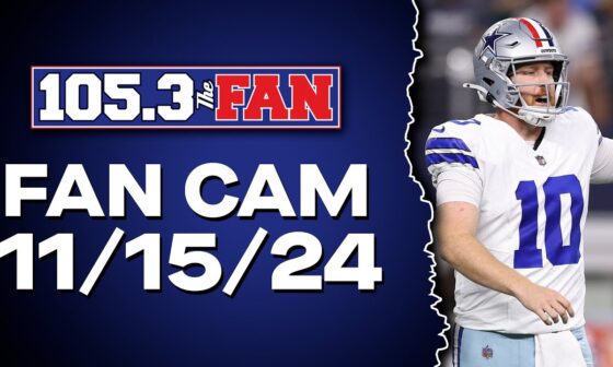 The Cowboys Prepare To Take On The Houston Texans At Home  | Fan Cam 11/15/24