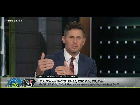 ESPN NFL LIVE | Dan Orlovsky CONCERNED, Houston Texans And CJ Stroud Are In SERIOUS TROUBLE