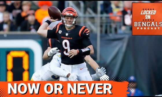 Now OR Never for Cincinnati Bengals in Sunday Night Football Matchup vs Chargers