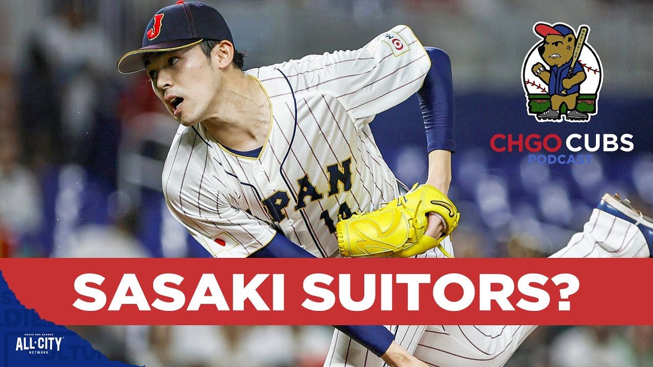 Are the Cubs really players in the Roki Sasaki sweepstakes? | CHGO Cubs Podcast