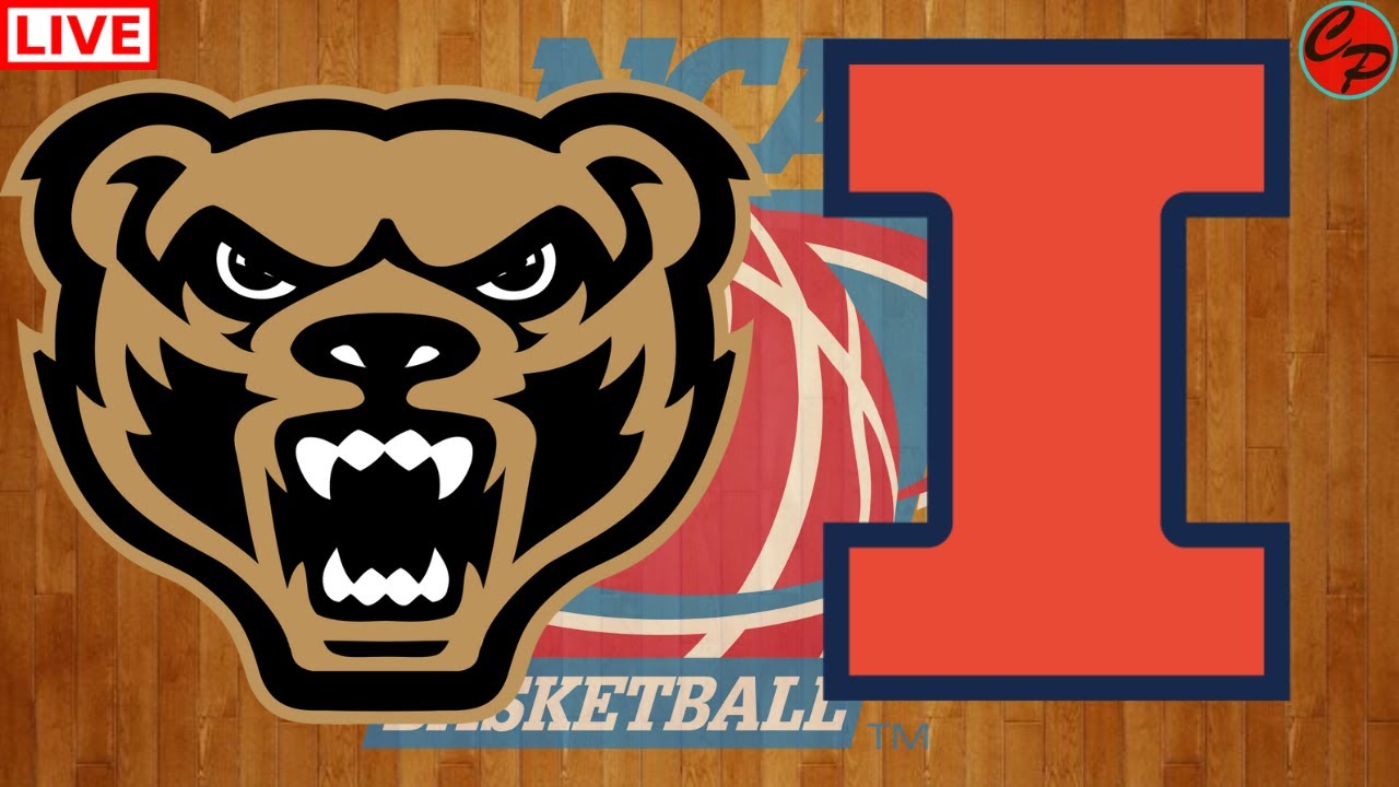 Oakland vs Illinois College Basketball Live Game Cast & Audio