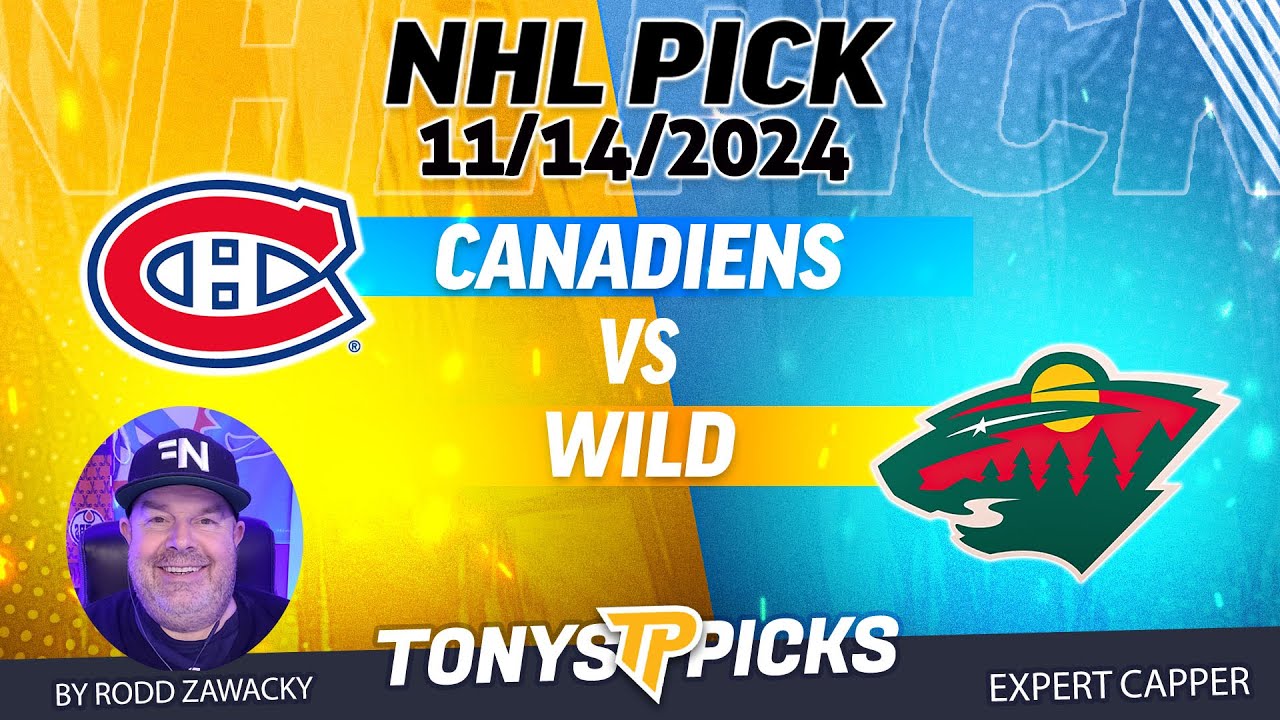 Montreal Canadiens vs Minnesota Wild 11/14/24 NHL Pick Today