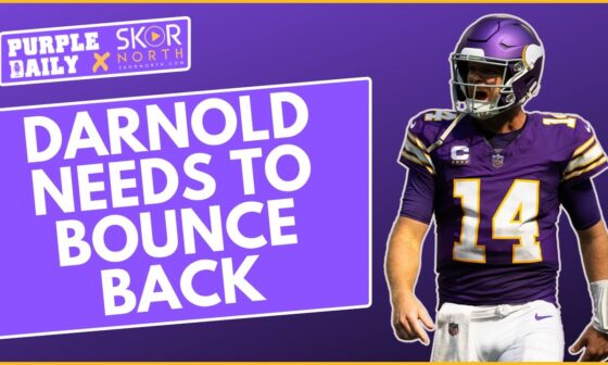 Will Minnesota Vikings QB Sam Darnold bounce back?