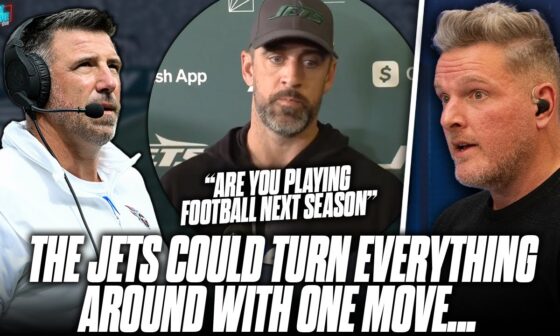 This Would Be The Jets Best Bet To Turn Things Around FAST | Pat McAfee Show