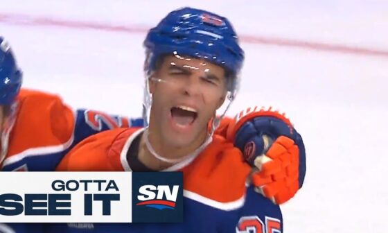 GOTTA SEE IT: Connor McDavid's INSANE Backhand Feed Keys Nurse's OT Winner