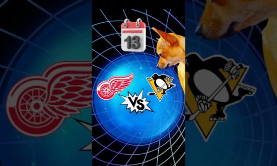 Detroit Red Wings 🆚 Pittsburgh Penguins | Butters’ NHL PREDICTION #shorts