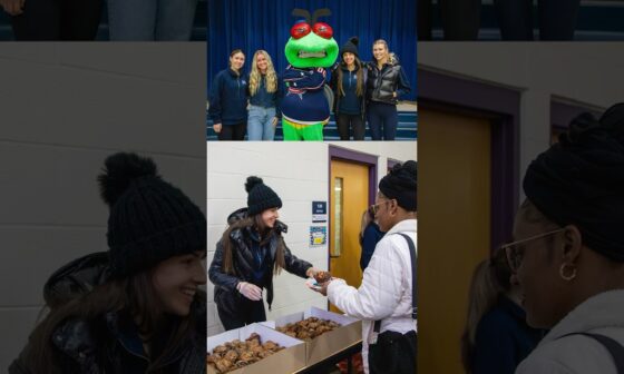 MUFFINS WITH MOM! The Lady Jackets and Stinger Are Servin’ Up Tim Hortons ☕️ | CBJ Today