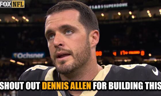 Derek Carr Shouts Out Fired Coach Dennis Allen After Saints Beat Falcons | James Skrmetta Reacts