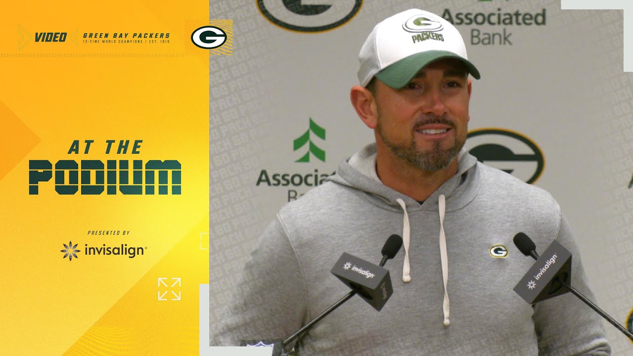 Matt LaFleur: ‘I like the approach of our team’ heading into game vs. Bears