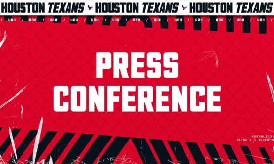 LIVE: Houston Texans Coordinators address the media