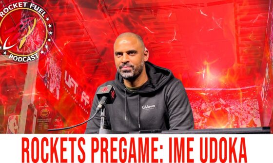 Houston Rockets Pregame : Ime Udoka talks Alperen Sengun, Tari Eason and Cam Whitmore