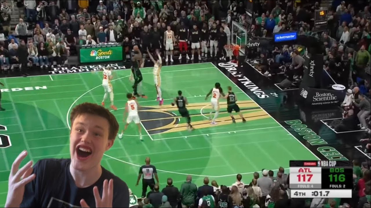 GAME WINNER UPSET! Boston Celtics vs Atlanta Hawks Highlights Reaction | NBA 2024