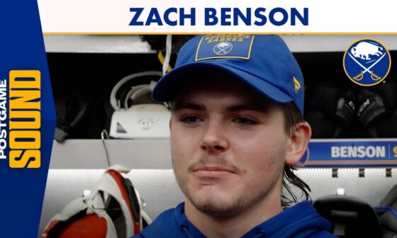 "We Played a Really Strong Third" | Zach Benson On OT Win Over Blues