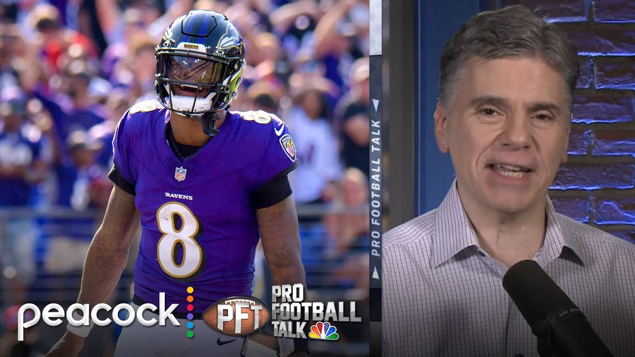 Lamar Jackson's history vs. Steelers makes for interesting matchup | Pro Football Talk | NFL on NBC