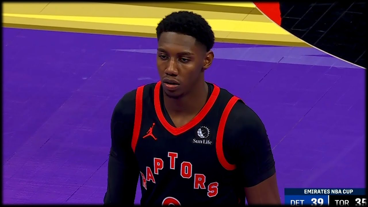 Toronto Raptors vs Detroit Pistons - First Half Highlights | Nov 15, 2024