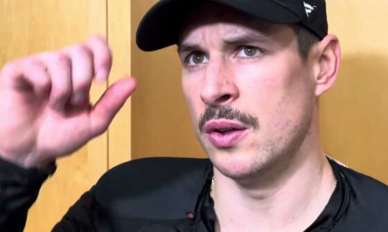 Sidney Crosby after losing in Columbus