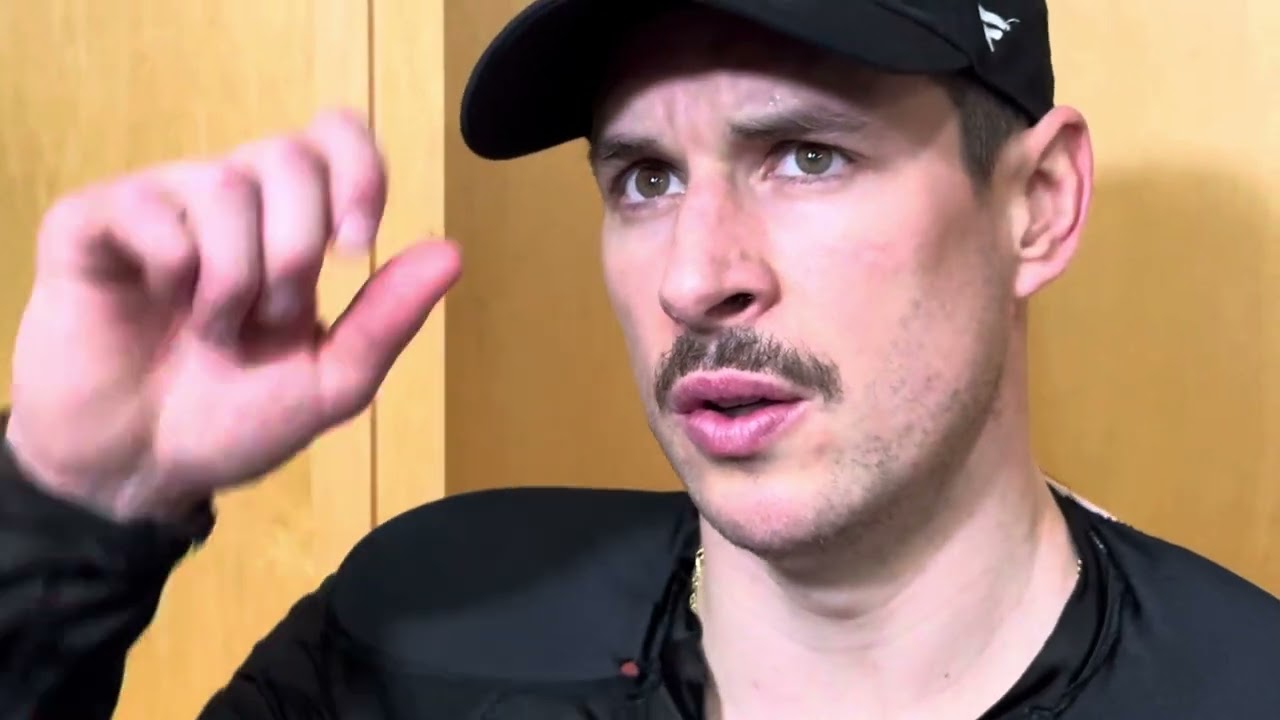 Sidney Crosby after losing in Columbus