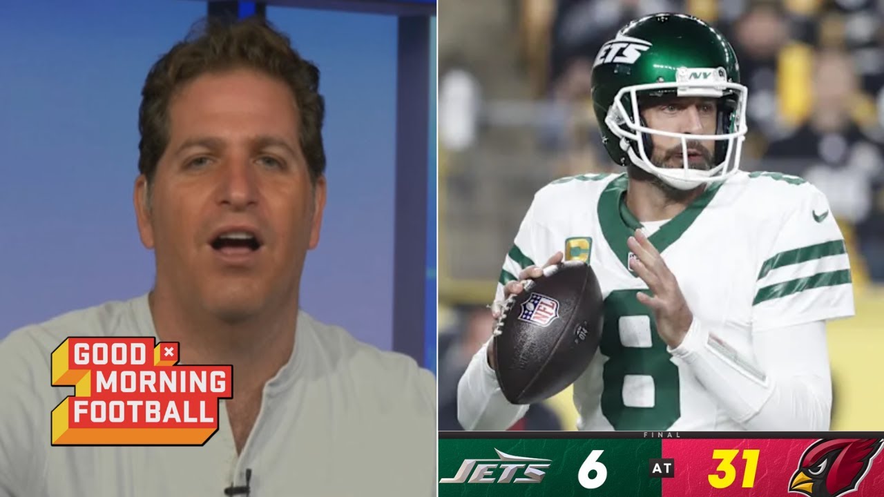 GMFB | Aaron Rodgers is the worst QB in the NFL right now - Peter Schrager on Cardinals DESTROY Jets