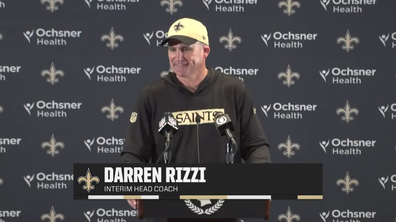 Darren Rizzi Recaps 1st Win as HC vs. Atlanta | Saints-Falcons Postgame | 2024 NFL Week 10