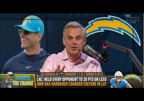 THE HERD | Colin Cowherd STUNNED, Los Angeles Charger Have Become TRUE CONTENDERS With Harbaugh