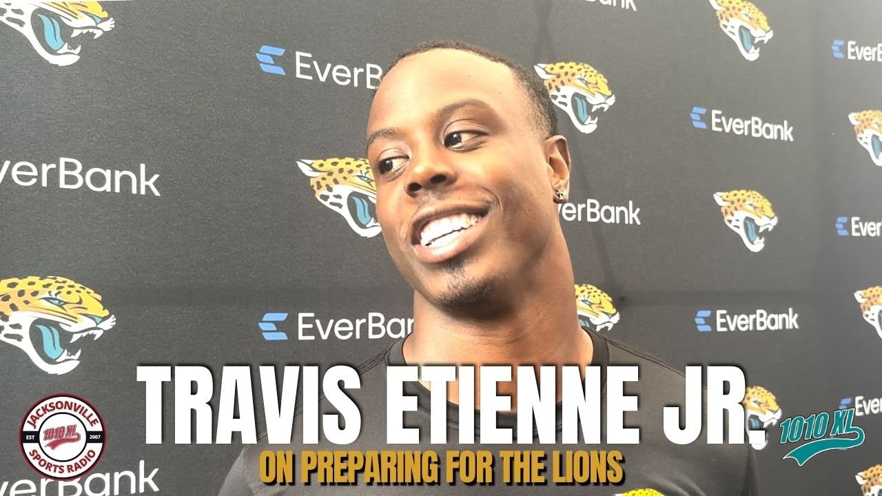 Jacksonville Jaguars RB Travis Etienne on Preparing for Detroit Lions | Jaguars' Offensive Gameplan