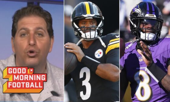 GMFB | "Steelers awaken the monster in Russell Wilson" - Peter Picks PIT to destroy Jackson, Ravens