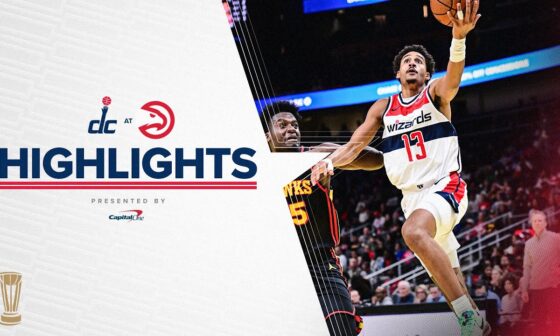 Highlights: Washington Wizards at Atlanta Hawks | 11/15/24