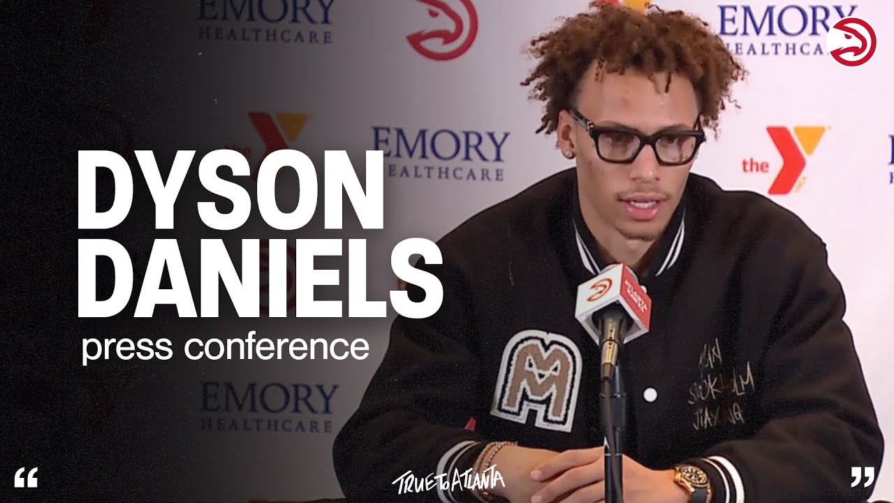 Hawks vs. Wizards Postgame Press Conference: Dyson Daniels