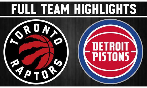 Toronto Raptors vs Detroit Pistons | November 15, 2024