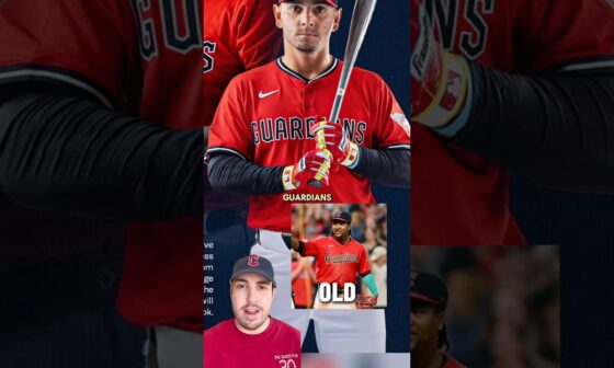 Breaking down the Cleveland Guardians’ new uniform set #mlb #baseball