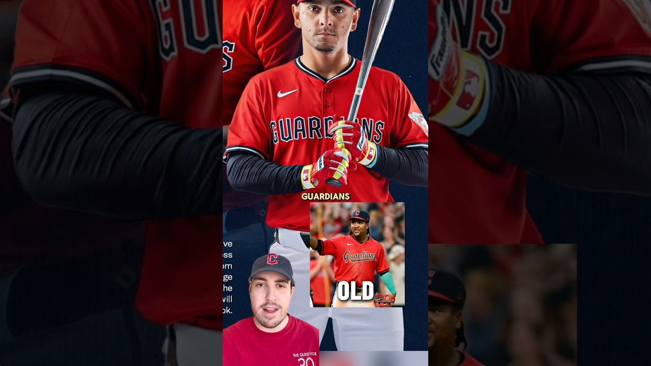 Breaking down the Cleveland Guardians’ new uniform set #mlb #baseball