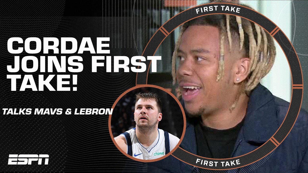 Cordae says the Mavericks will go further than the Warriors this season 👀🏀 | First Take