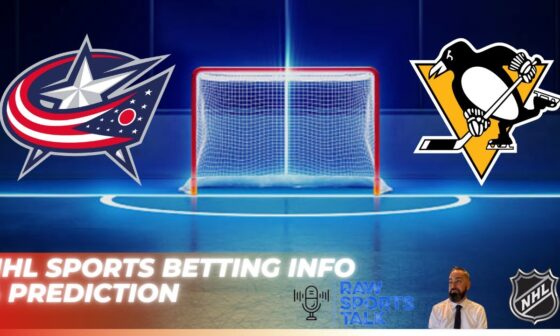 Columbus Blue Jackets VS Pittsburgh Penguins : Free NHL Betting Info For 11/15/24