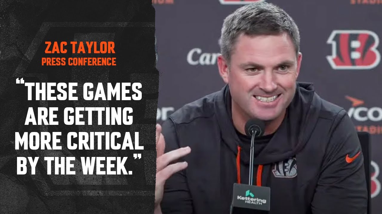 Zac Taylor Press Conference - Nov. 11