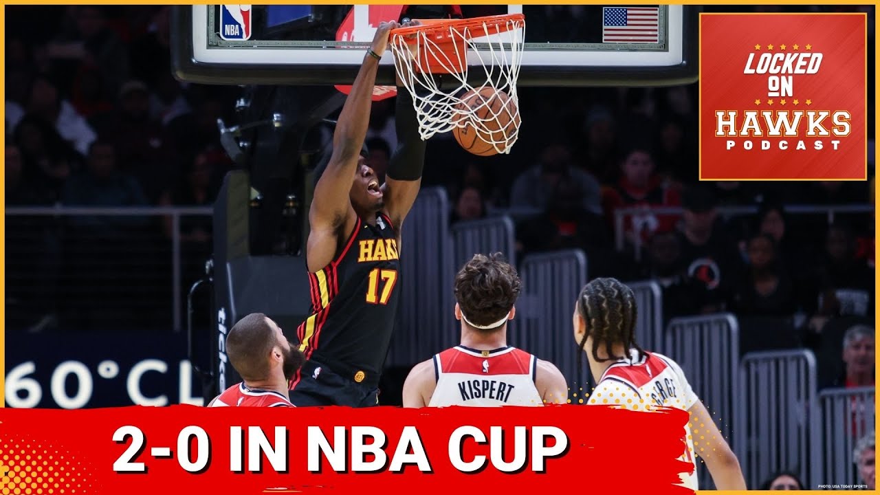 Dyson Daniels, Atlanta Hawks win revenge game over Washington Wizards, stay unbeaten in 2024 NBA Cup