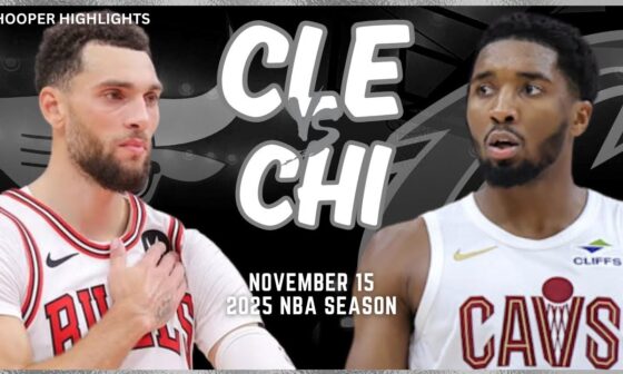 Cleveland Cavaliers vs Chicago Bulls Full Game Highlights | Nov 15 | 2025 NBA Season