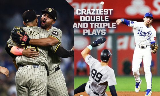 A TRIPLE PLAY TO CLINCH A POSTSEASON BERTH?! (The WILDEST double and triple plays in 2024)