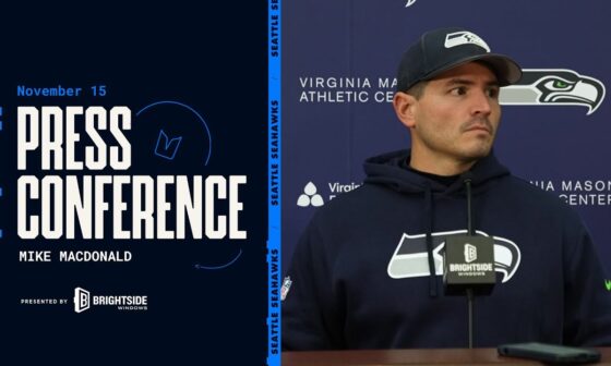 Mike Macdonald: "Connor Williams Decided To Retire"  | Press Conference - November 15, 2024