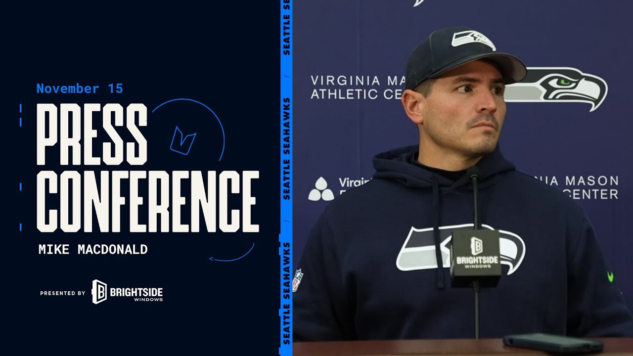 Mike Macdonald: "Connor Williams Decided To Retire"  | Press Conference - November 15, 2024