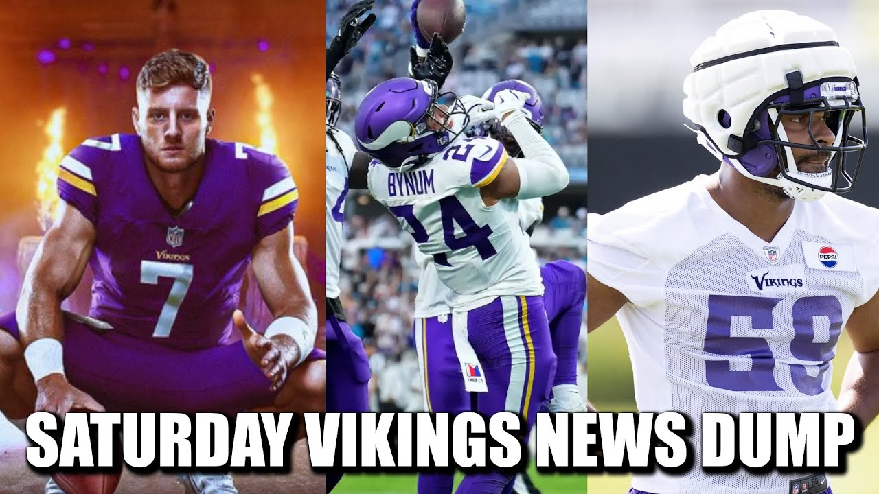 Minnesota Vikings News Dump (11.16.2024) | Will Levis, Bynum Has Another Celly Ready, Gabe Murphy?