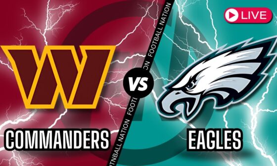 Washington Commanders VS Philadelphia Eagles - Live Stream📻