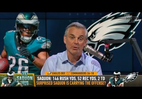 THE HERD | Colin Cowherd PRAISES Philadelphia Eagles, Saquon Barkley Has SAVED The Season | NFL