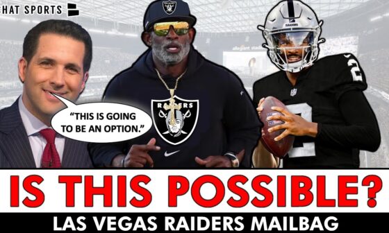 Deion Sanders & Shedeur Could Be A Package Deal Says Adam Aschefter | Raiders Report Mailbag