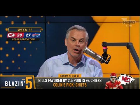 THE HERD | Colin Cowherd CONFIDENT Buffalo Bills Will LOSE To Kansas City | NFL